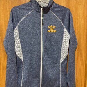 Grey Green Bay Packers Medium jacket